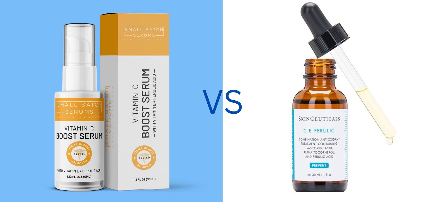 SkinCeuticals vs. Small Batch Serums Vitamin C Serum: Similarities, Differences & How To Choose